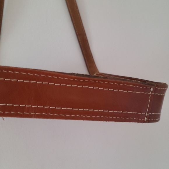 Patricia Nash Venezia Heritage Pouch Crossbody Leather Bag - Picture 8 of 11